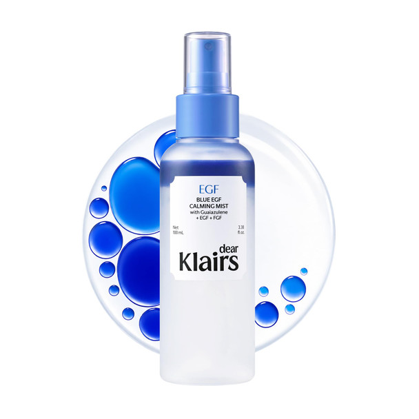 Dearklairs Blue Egf Cooling Mist OilyDehydrated Skin 3.38 Fl Oz