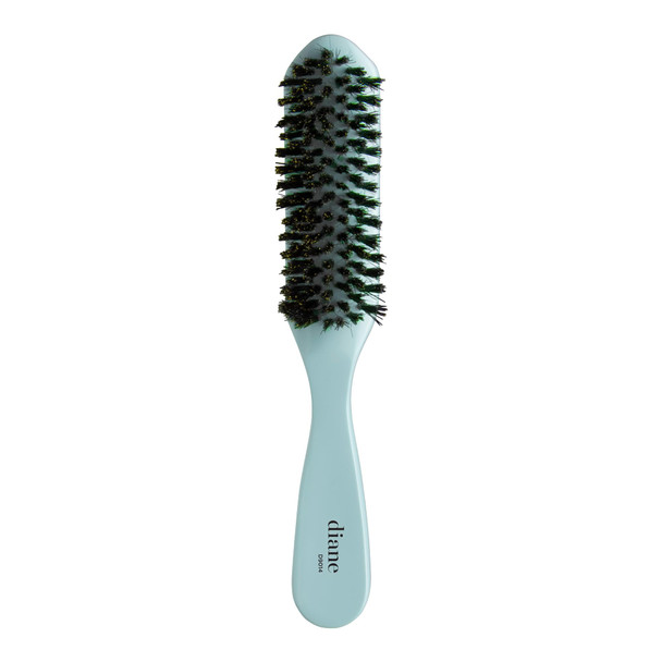 Diane Nylon Reinforced Boar Bristle Curved Smoothing Hair Brush For Women