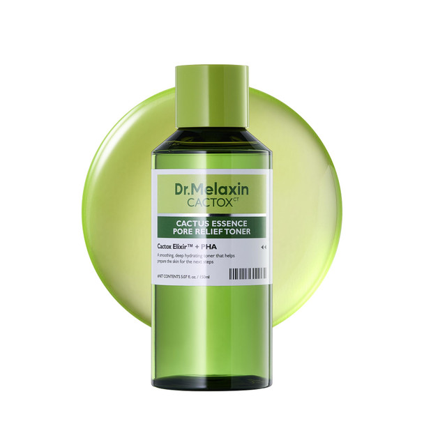 Dr.Melaxin Cactox Cactus Essence Pore Relief Toner Hydrating & Soothing Facial Toner For Sensitive Skin Barrier Care Gentle Pore Care 150Ml