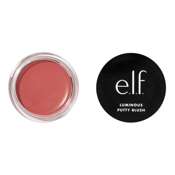 E.L.F. Luminous Putty Blush PuttyToPowder Buildable Blush With A Subtle Shimmer Finish Highly Pigmented & Creamy Vegan & CrueltyFree Belize