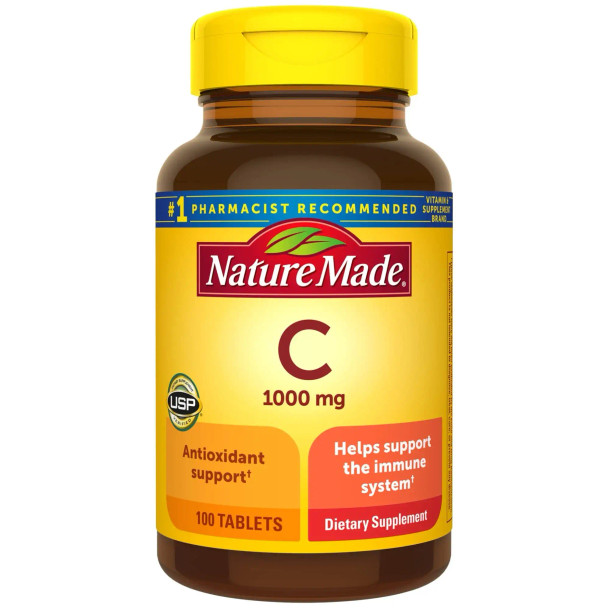 Nature Made Vitamin C 1000 Mg Tablets 100 Ea