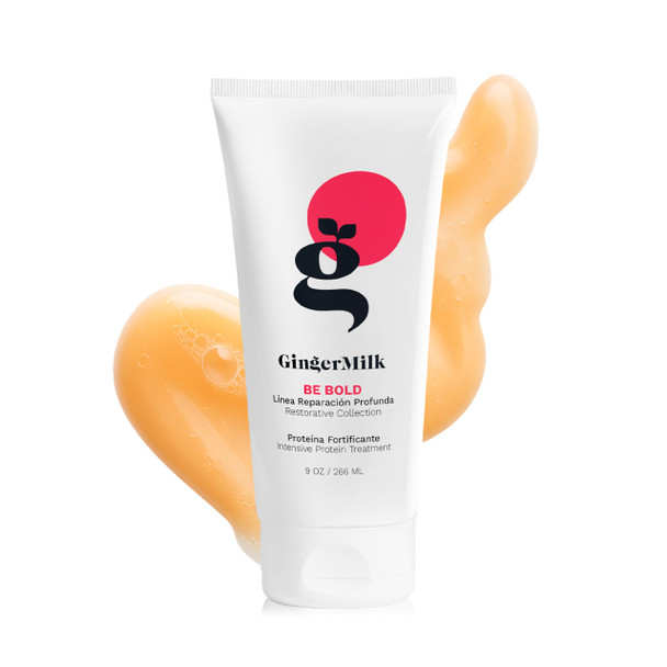 Ginger Milk Hair Strengthening Protein Treatment With Biotin 9 Fl Oz