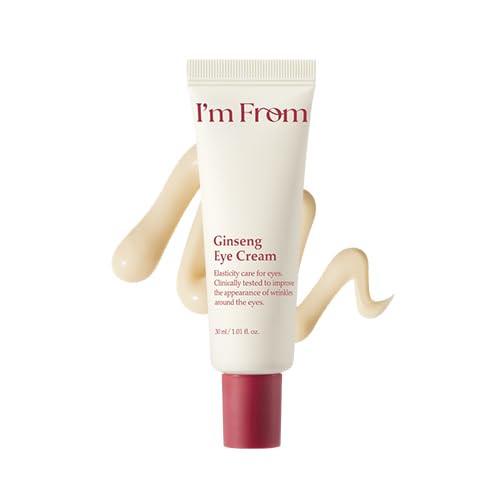 IM From Ginseng Eye&Neck Cream Korean Red Ginseng Eye Cream For Nourishment Deep Moisture Care 1.01 Fl Oz