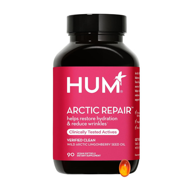Hum Arctic Repair Skin Supplement With Omega 369 Vitamins A E 90 Count