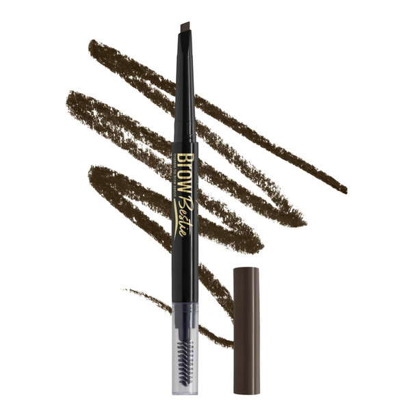 L.A. Girl Brow Bestie Auto Pencil W/Spoolie Deep Brown Gbp377
