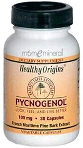 Healthy Origins Pycnogenol - 100 mg - 30 Vegetarian Capsules