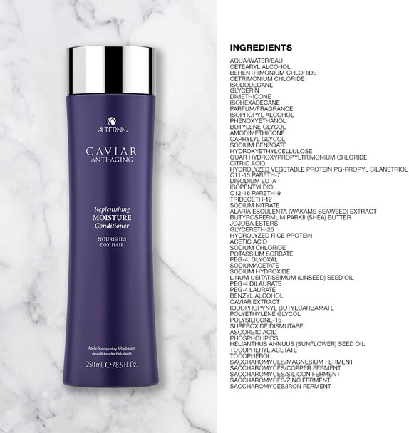 Alterna Caviar AntiAging Replenishing Moisture Conditioner by for Unisex 16.5 oz Conditioner, White, 487 millilitre