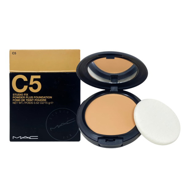 M A C Cosmetics Studio Fix Powder Plus Foundation C5 (0.52 Oz / 15 G)