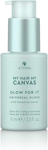 Alterna My Hair My Canvas Glow For It Universal Gloss For Unisex 2.5 Oz Hair Gloss