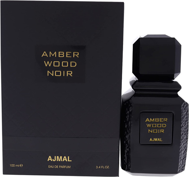 Ajmal Amber Wood Noir for Unisex 3.4 oz EDP Spray