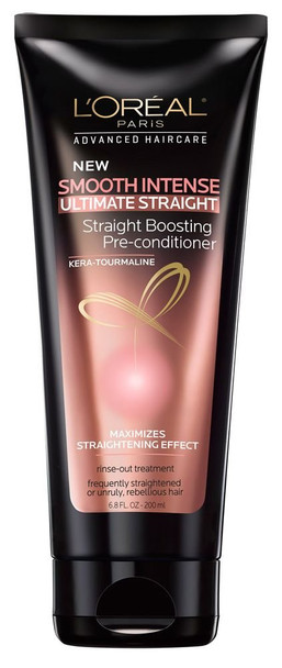 Loreal Ultimate Straight Boosting Pre-Conditioner 6.8oz (3 Pack)
