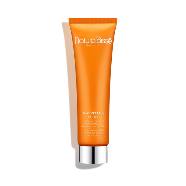 Natura Bisse C+C Vitamin Scrub MicroGranulated Citrus Exfoliant Renews Revitalizes & Smooths 3.5 Oz