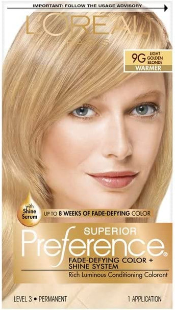 LOreal Paris Superior Preference 9 1/2 NB Lightest Natural Blonde