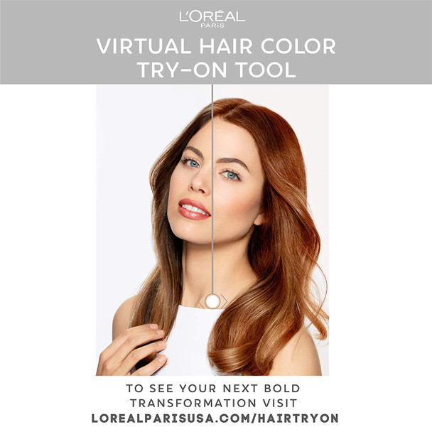 L'Oral Paris Feria Multi-Faceted Shimmering Permanent Hair Color, Extreme Platinum, 2 COUNT Hair Dye