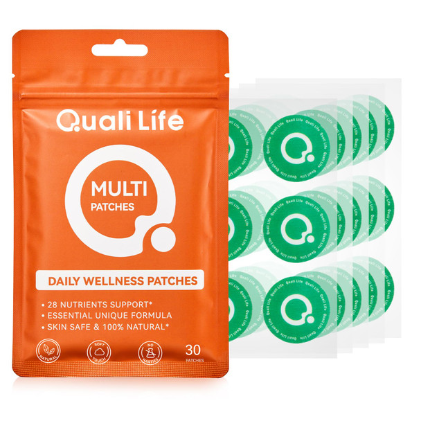 Qualilife Multi Plus Topical Patch Daily Healthy Patches With D3&K2 30 Patches