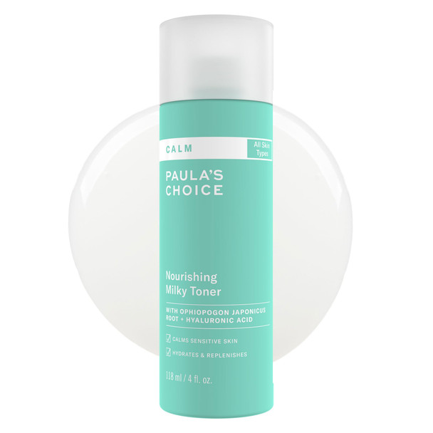 PaulaS Choice Calm Nourishing Milky Toner For Sensitive Skin 4 Fl Oz