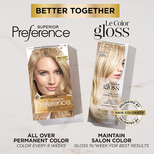 L'Oreal Superior Preference - 7A Dark Ash Blonde (Cooler) 1 Each (Pack of 3)
