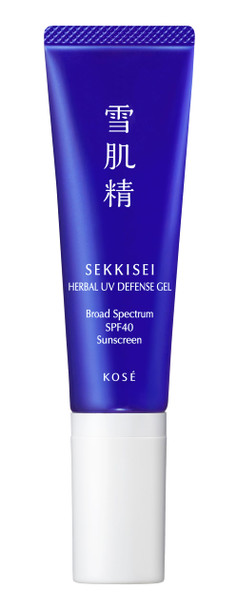 Sekkisei Herbal Uv Defense Gel Face Sunscreen Spf 40 1 Oz
