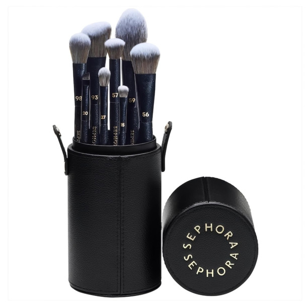 Sephora Collection Limited Edition 8Piece Pro Face And Eye Brush Set