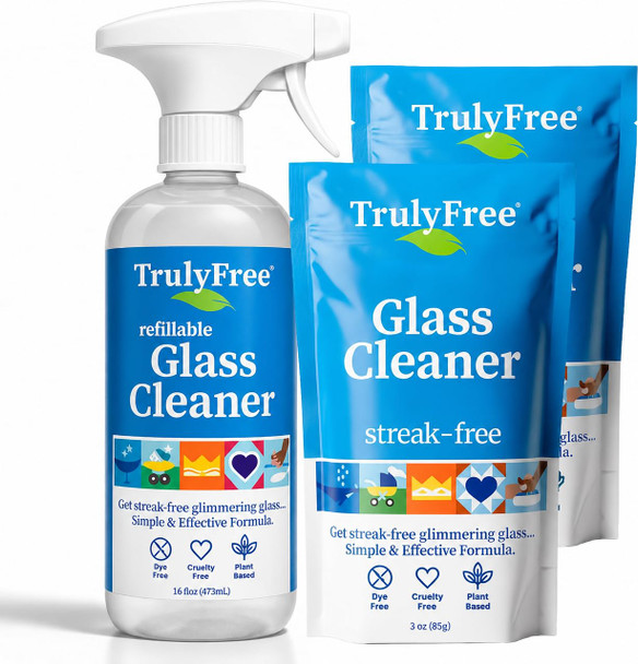 Truly Cleaner Kit 16Oz + 2 Fills 3Oz Ea.