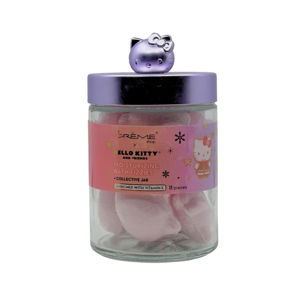The Creme Shop X Hello Kitty Moisturizing Bath Fizzies Aromatherapy Bath Bombs With Vitamin E (11 Pieces)