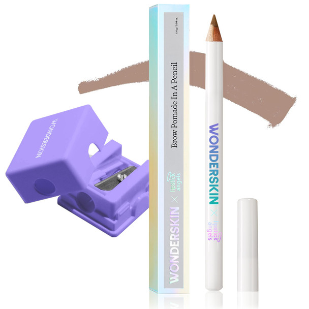 Wonderskin Eyebrow Pomade Pencil Blonde With Wonderskin Cosmetic Sharpener