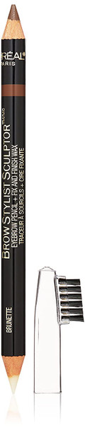 L'Oral Paris Brow Stylist Sculptor, Brunette, 0.048 oz. (Packaging May Vary)