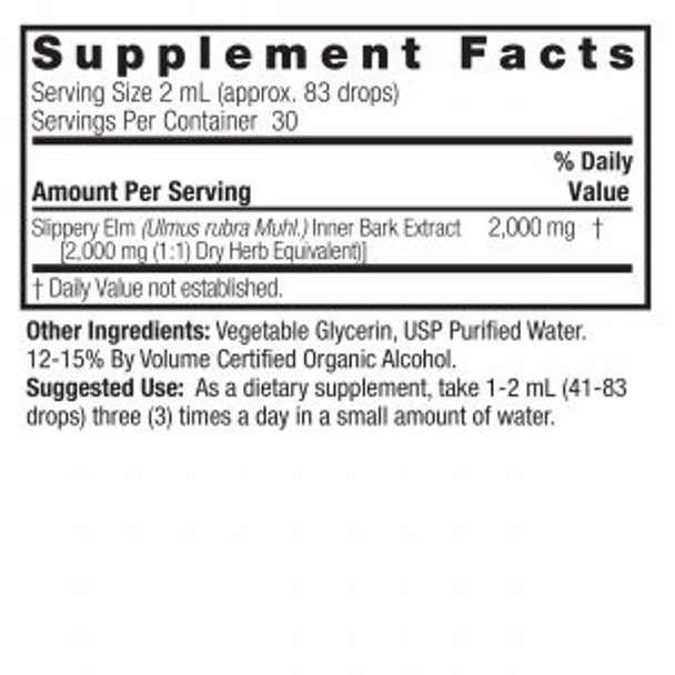 Nature's Answer  Fe Slippery Elm Bark 2 oz