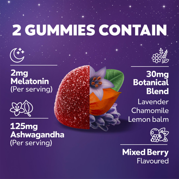 Zzzquil Pure Zzzs DeStress Melatonin Sleep Aid Gummies Helps Calm Your Mind And Body Ashwagandha For Stress Support Sleep Aids For Adults 1 Mg Per Gummy 42 Count