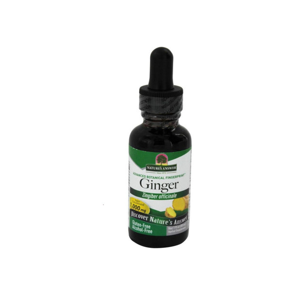 Nature's Answer Ginger Root Alcohol Free 1 oz