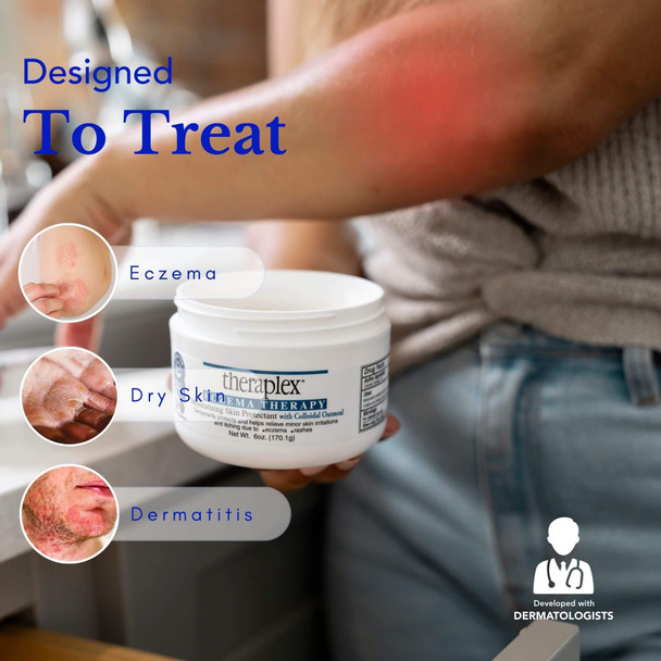 Theraplex Eczema Therapy Fragrance-Free - 6 oz Product Total
