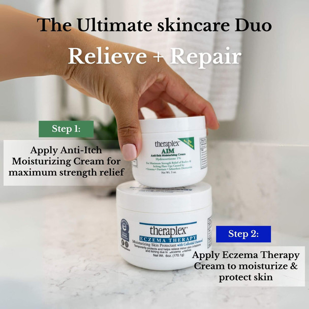 Theraplex Eczema Therapy Fragrance-Free - 6 oz Product Total