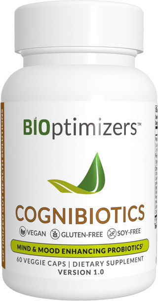 BIOptimizers Cognibiotics, Brain Supplement, Mood & Focus