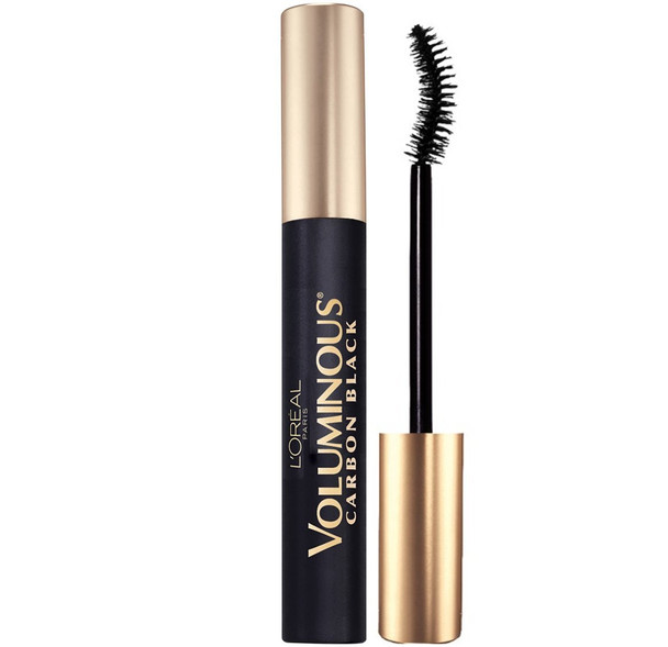 Oreal Paris Makeup Voluminous Original Volume Building Curved Brush Mascara, Black, 0.28 fl. oz.