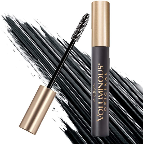 Oreal Paris Makeup Voluminous Original Volume Building Waterproof Mascara, Carbon Black, 0.23 fl. oz.