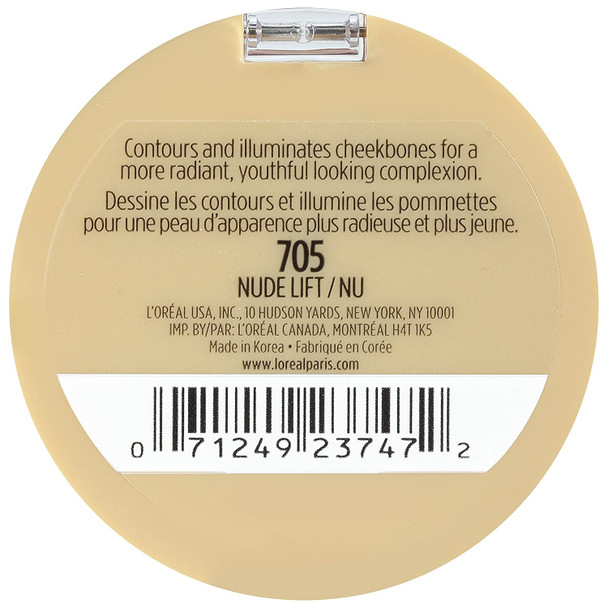L'Oral Paris Visible Lift Color Lift Blush, Nude Lift, 0.14 oz.