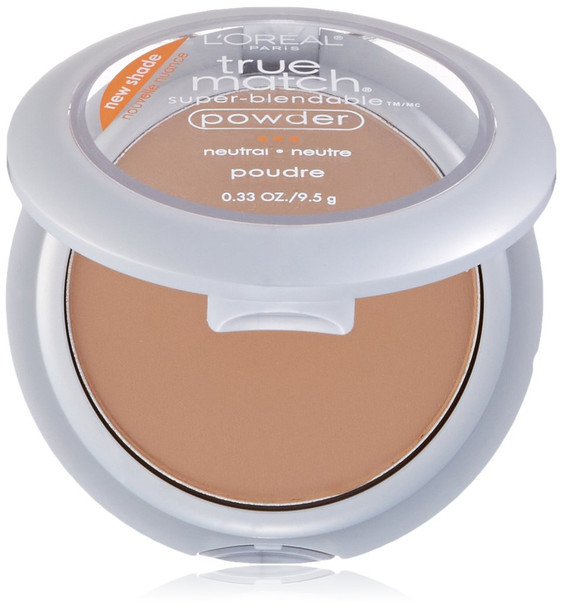 L'Oreal Paris True Match Powder, Perfect Beige, 0.33 Ounces