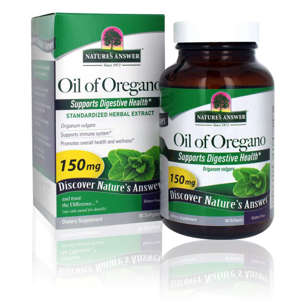 Nature's Answer Oil of Oregano 150 mg. Softgels 90 ea