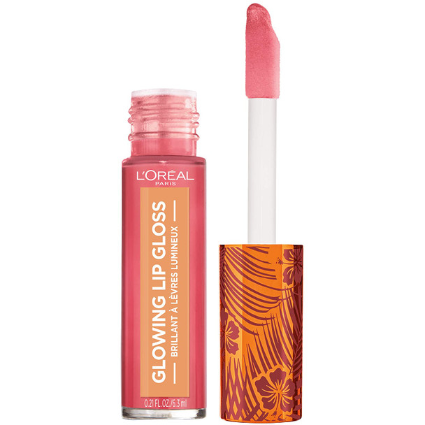 L'Oreal Paris Summer Belle Glowing Lip Gloss, Tropic Like It's Hot L'Oreal Paris Summer Belle Glowing Lip Gloss, Tropic Like It's Hot