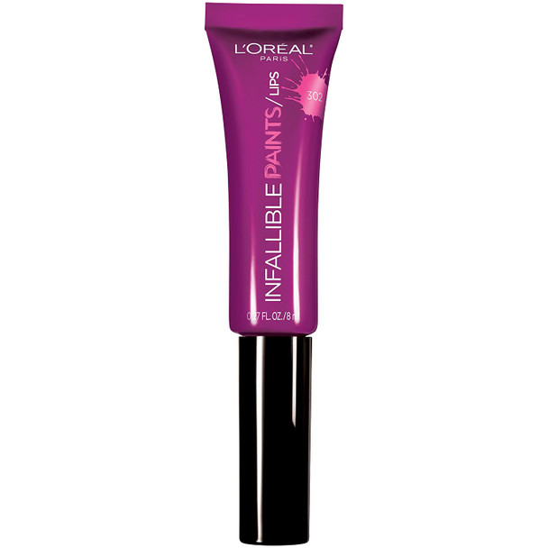 L'Oral Paris Infallible PAINTS/LIPS, Violet Twist, 0.27 fl. oz.