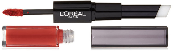 L'Oral Paris Infallible Pro Last 2 Step Lipstick, Incessant Russet, 1 fl. oz.