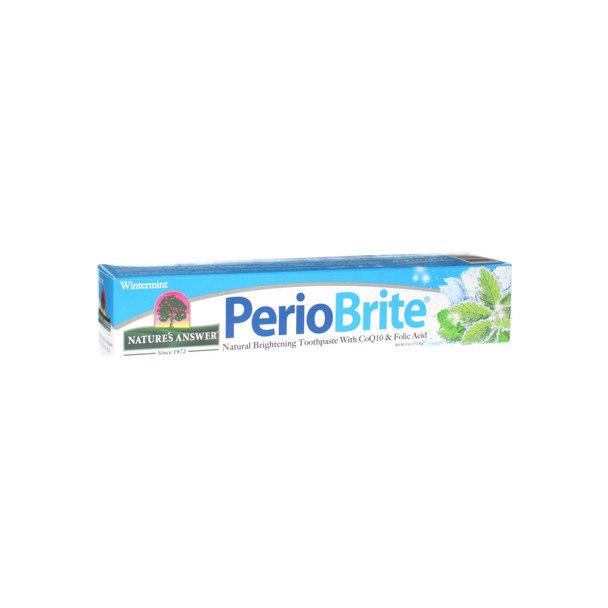 Nature'S Answer Periobrite Toothpaste Wintermint  4 Oz