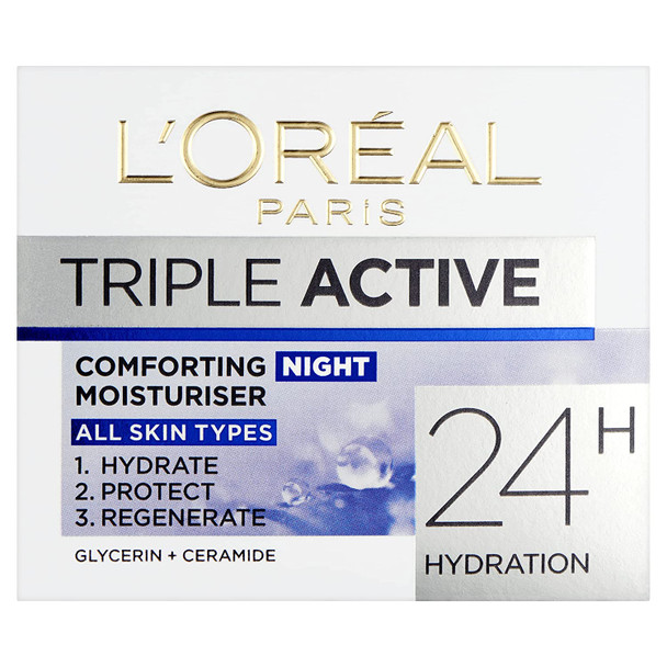 L'Oral Paris Triple Active Night Cream (50ml)