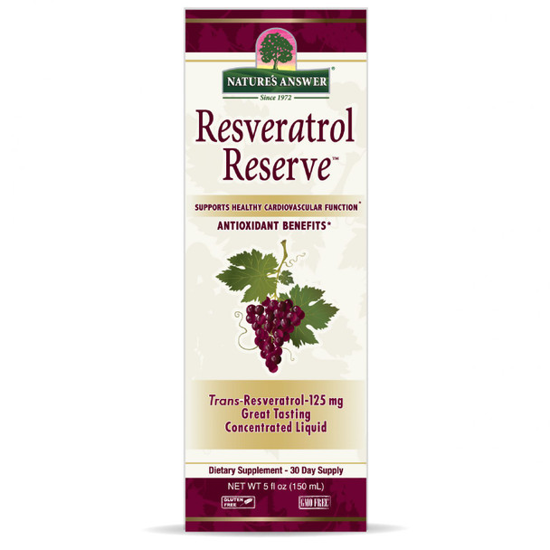 Nature's Answer Resveratrol Reserve Cellular Longevity Complex 5 oz