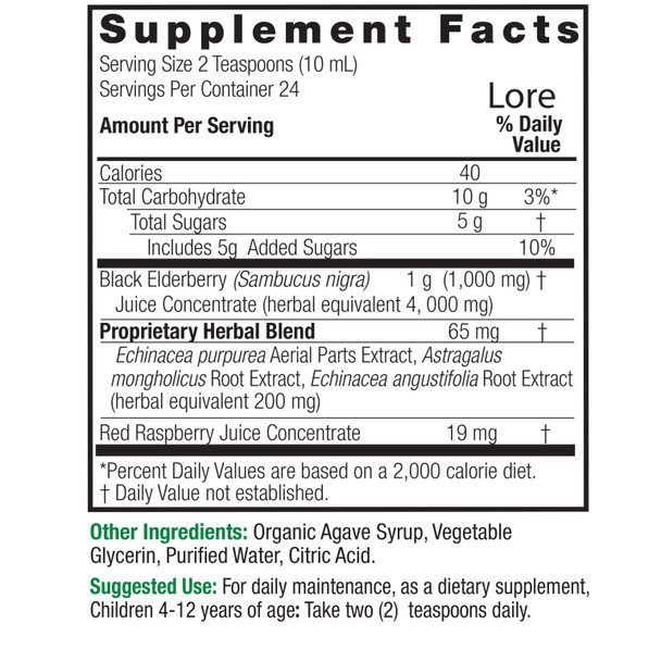 Nature's Answer Sambucus for Kids  8 oz
