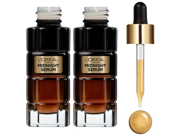 L'Oreal Paris Age Perfect Midnight Serum - 1oz - (2-Pack Anti Aging Serum)