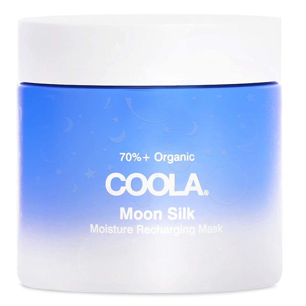 COOLA Organic Moon Silk Moisturizer and Brush, Skin Barrier Protection and Care with Vitamin C