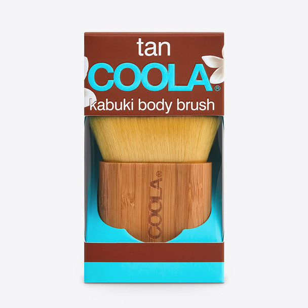 COOLA Sunless Self Tanner Kabuki Body Brush, Self Tan Applicator for Organic Sunless Tanning Lotion