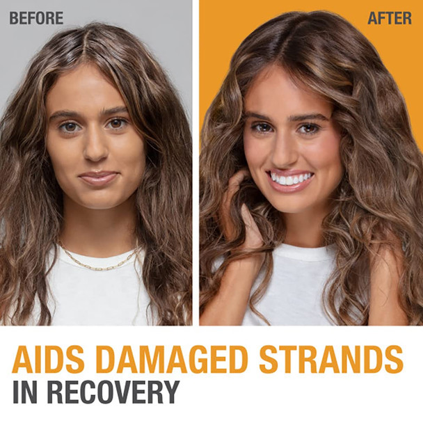 Neutrogena Healthy Scalp Rapid Renewal Shampoo with Pea Protein, UV Damage Protecting for Strong Healthy-Looking Hair, Unscented, White, 12 Fl Oz