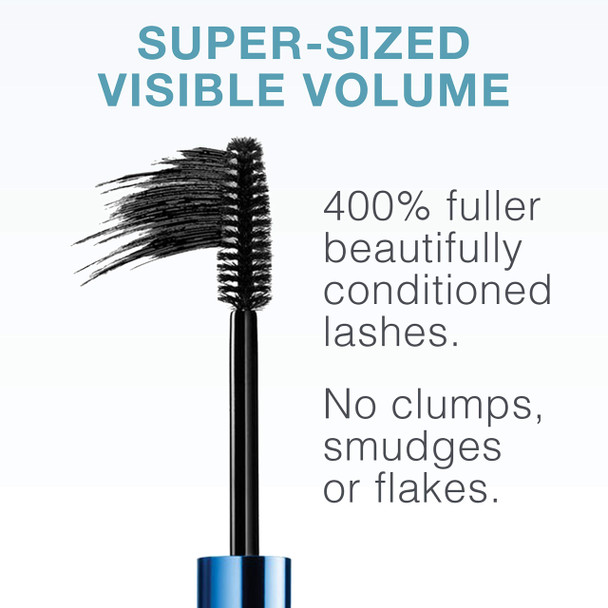 Neutrogena Healthy Volume Lash-Plumping Waterproof Mascara, Volumizing and Conditioning Mascara with Olive Oil to Build Fuller Lashes, Clump-, Smudge- and Flake-Free, Black/Brown 08, 0.21 oz